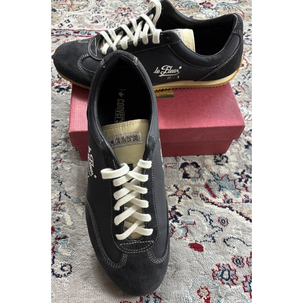 Converse x Golf Le Fleur Jogger black Suede Size 12